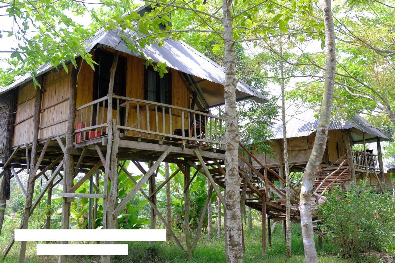 Sunny Field Eco Stilt House Cat Tien Exterior foto
