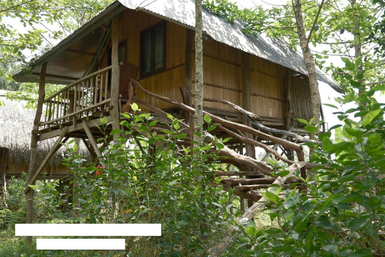 Sunny Field Eco Stilt House Cat Tien Exterior foto