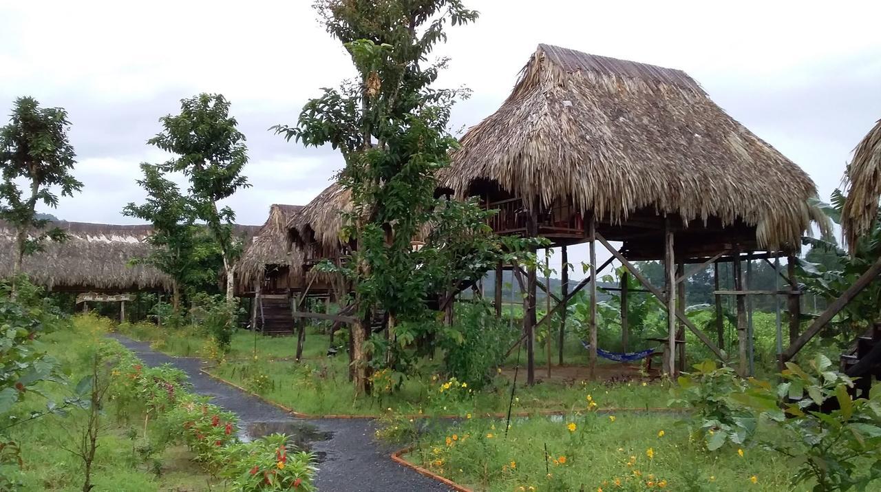 Sunny Field Eco Stilt House Cat Tien Exterior foto