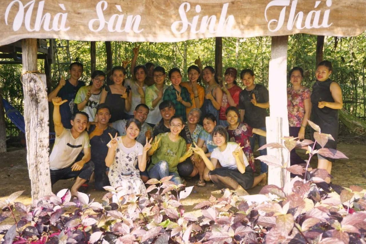 Sunny Field Eco Stilt House Cat Tien Exterior foto