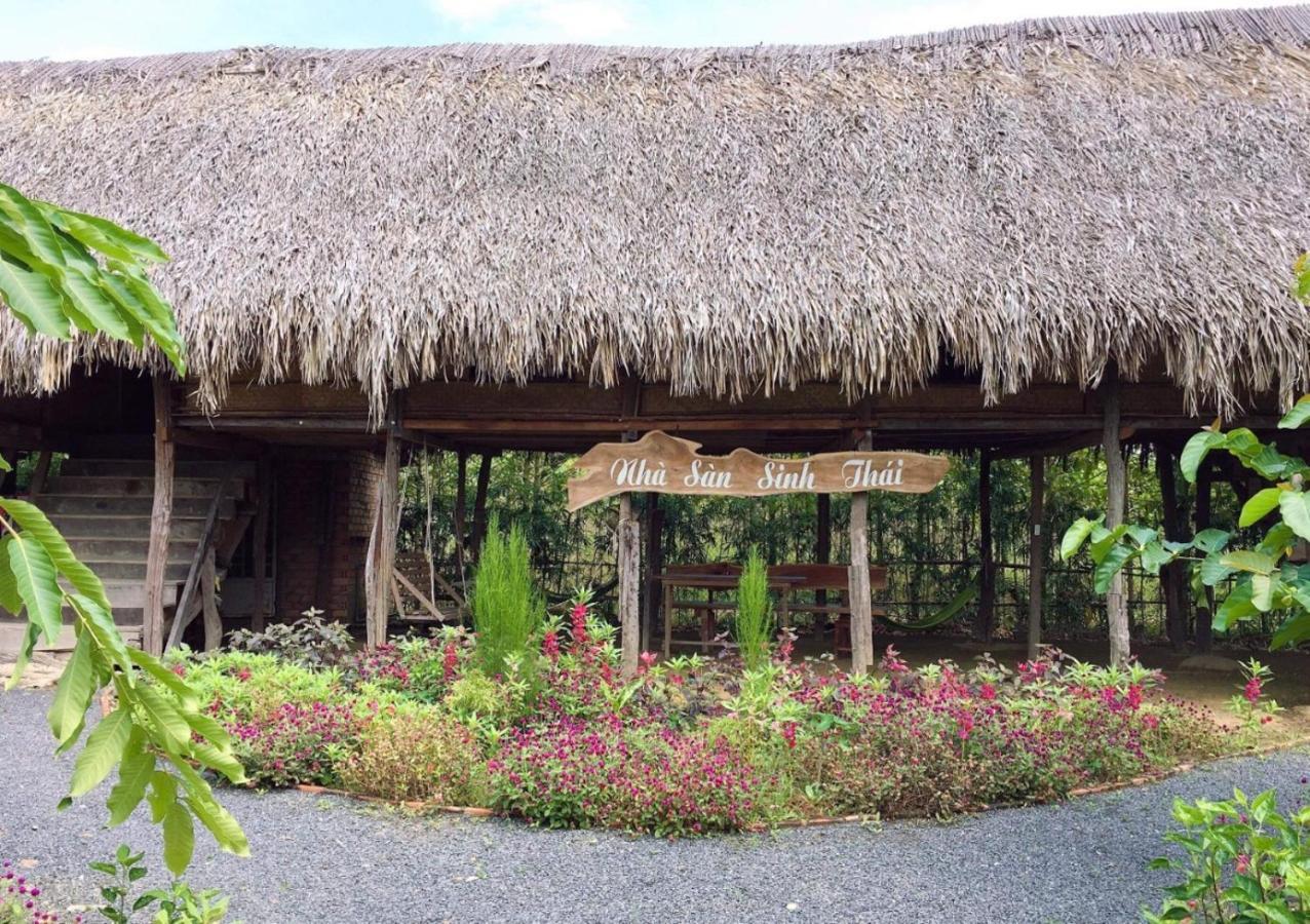 Sunny Field Eco Stilt House Cat Tien Exterior foto